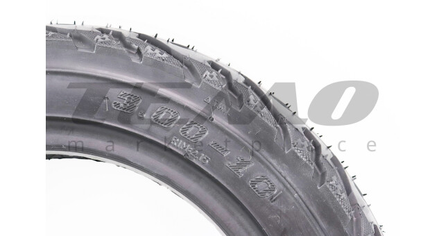 Шина для мотоцикла 3.00-10 безкамерна дорожня - фото 2