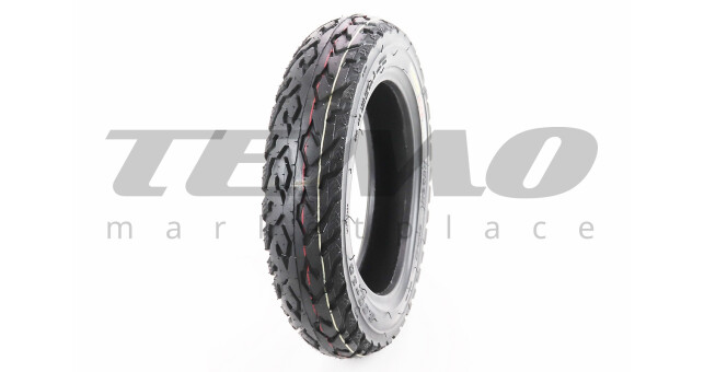 Шина для мотоцикла 3.00-10 безкамерна дорожня - фото 1