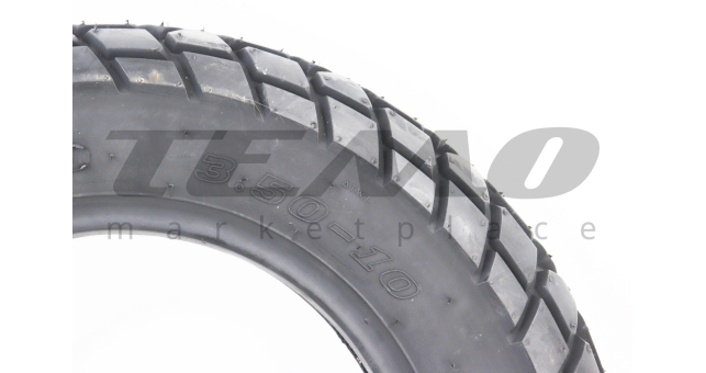 Шина для мотоцикла Mototech 9009 3.50-10 бескамерная шипованная - фото 2