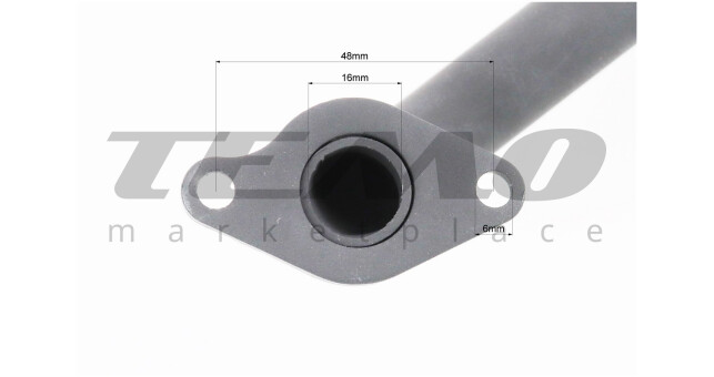 Глушник Suzuki LETS 4 CA41/43/45/46A - фото 4