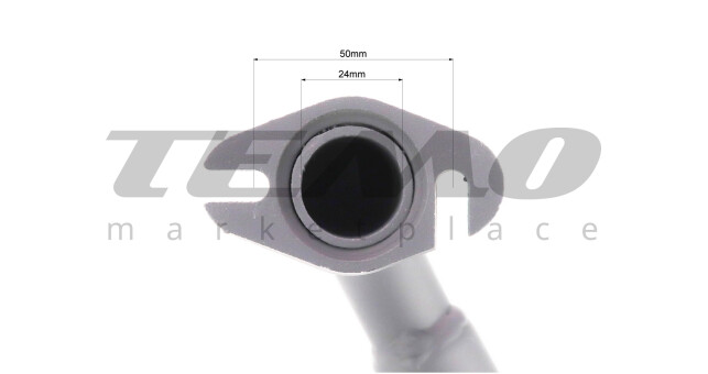 Колено глушителя Yamaha GEAR OLD - фото 2