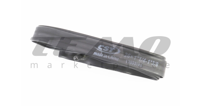 Велокамера CST 26"x584-597 AV 35 прямий ніпель - фото 2