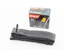 Велокамера CST 26"x1.75-2.125 AV 35 прямой ниппель с герметиком