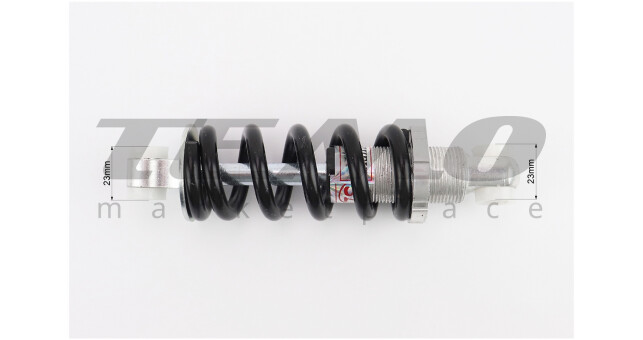 Амортизатор відкритий 150 мм регульований, пружина (7,0 мм) - фото 3