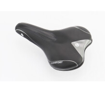 Сидіння MTB 265x160 мм, чорне CROSSRIDE N524