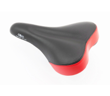 Сиденье MTB, чёрно-красное GS-589