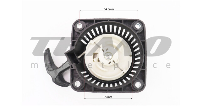 Стартер 4отв. 84,5х84,5 мм "Проволока - 2 зацепа" 139F - 4T Тип 3 - фото 3