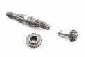 Вал редуктора нижнього + шестерня 2шт 7T, к-кт 3шт - фото 1