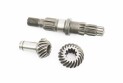 Вал редуктора нижнього + шестерня 2шт 9T, к-кт 3шт - фото 1