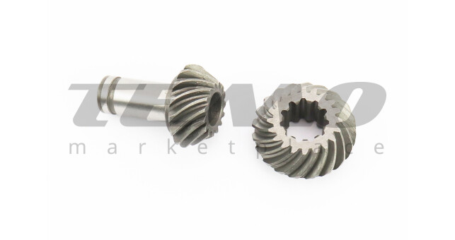 Шестерни редуктора нижнего под вал 7Т к-кт 2шт - фото 1