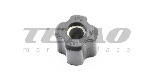 Втулка в трубу D-26 мм (d-8 мм, D-23,5 мм, H-20 мм) - фото 1