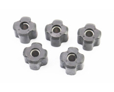 Втулка в трубу D-28 мм, (d-8 мм, D-25,5 мм, H-20 мм) к-кт 5шт