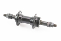 Втулка задняя MTB алюминиевая 14Gx36H под вольнобег, V-brake, крепл. гайка, чёрная FB-A201 - фото 1