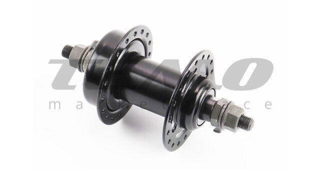 Втулка передняя MTB 14Gx36H, Disk-brake, крепл. гайка, чёрная SF-A25F - фото 2