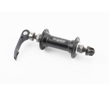 Втулка передняя MTB алюминиевая 14Gx32H, V-brake, крепл. эксцентрик, чёрная KT-A15F