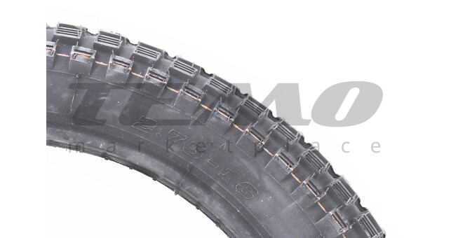 Шина для мотоцикла SRC SV515 2.75-16 камерна шипована - фото 2