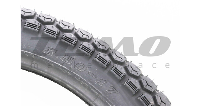 Шина для мотоцикла Chao Yang H-600 2.50-17 камерная дорожная - фото 2