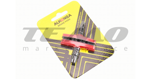 Гальмівні колодки V-brake 60 мм, кольорові HJ-EN02 (тип 1) - фото 1