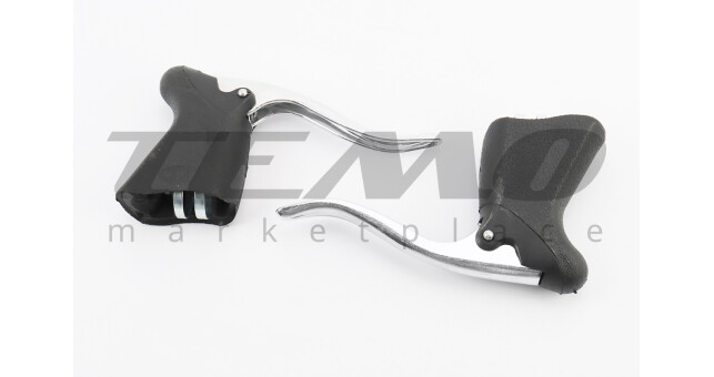 Тормозные ручки ROAD, чёрно-серые BL-740 - фото 1