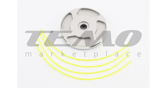 Шпуля (бабина, катушка), "ДИСК" алюминиевая Тип 2 - фото 1