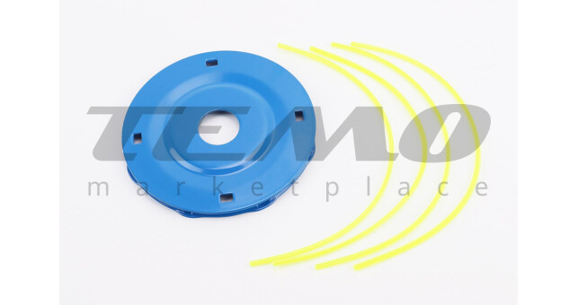 Шпуля (бабина, катушка), "ДИСК" металлическая Тип 1 (разные цвета) - фото 1