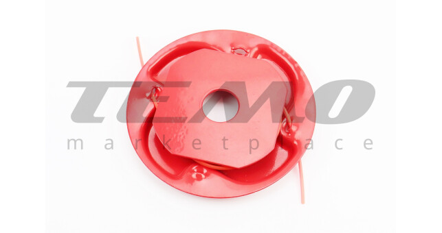 Шпуля (бабина, катушка), "ДИСК" металлическая Тип 2 (разные цвета) - фото 1