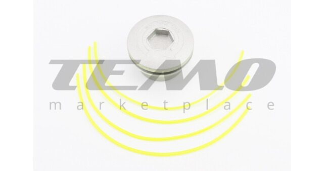 Шпуля (бабина, катушка), "ПАУК" алюминиевая Тип 2 - фото 1