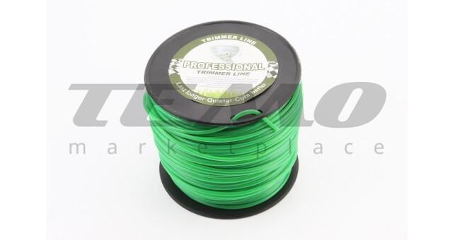 Леска d-2,7mm, 100м "круг", двухкомпонентная - фото 1