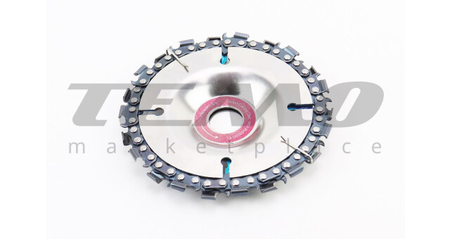 Диск на болгарку с цепью D-102 мм, d-16 мм - фото 2