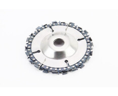 Диск на болгарку з ланцюгом D-102 мм, d-16 мм