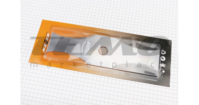 Нож 2Тx305 мм, с зубьями, на блистере - фото 2