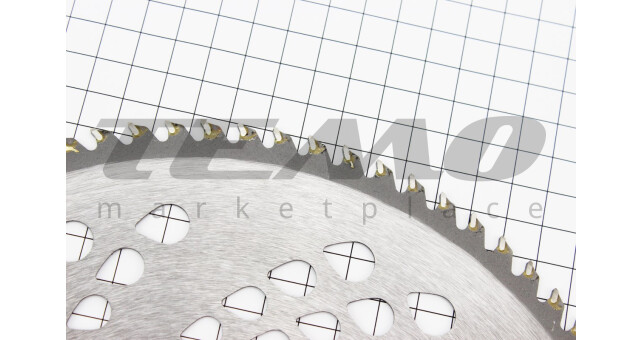 Нож 80Тх255 мм победитовые зубья - фото 2