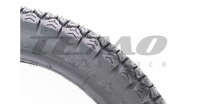 Шина для мотоцикла CASUMINA CA132A 3.00-17 камерна дорожня - фото 2